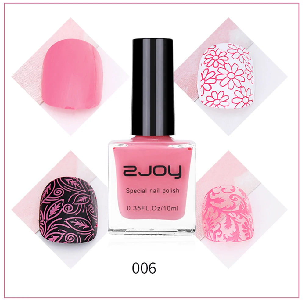 26 Colors Nail Stamping Polish – 10ml Printing Gel Lacquer