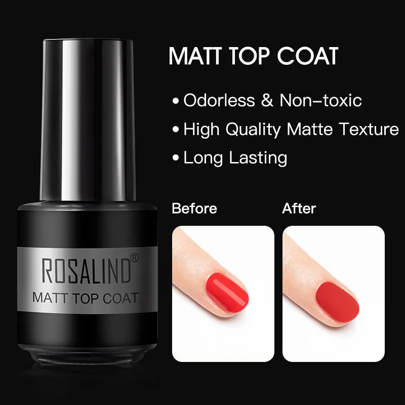 ROSALIND Glitter Poly Gel Nail Extension – 15ml