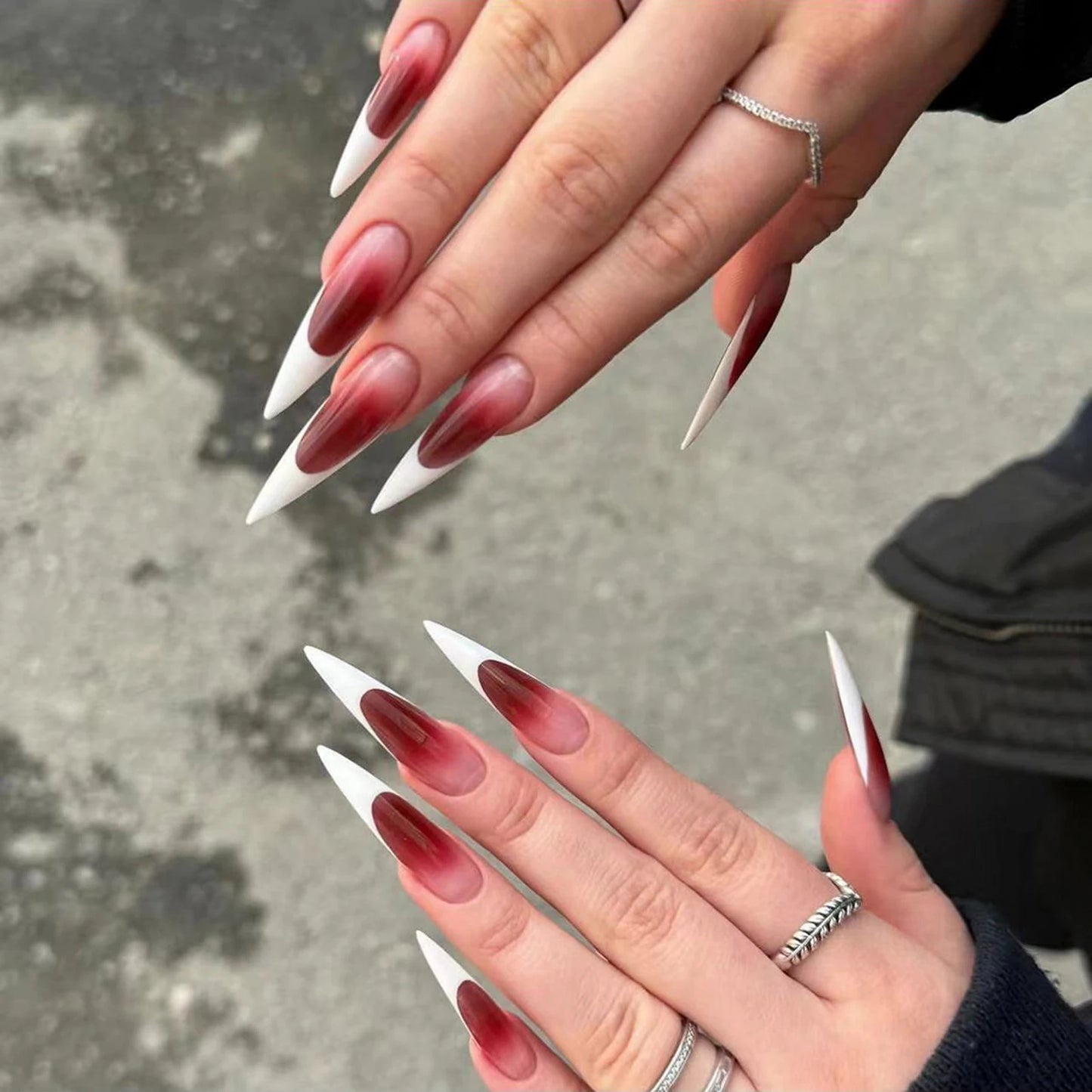Halloween Press On Nails – Spooky Long Fake Nail Set