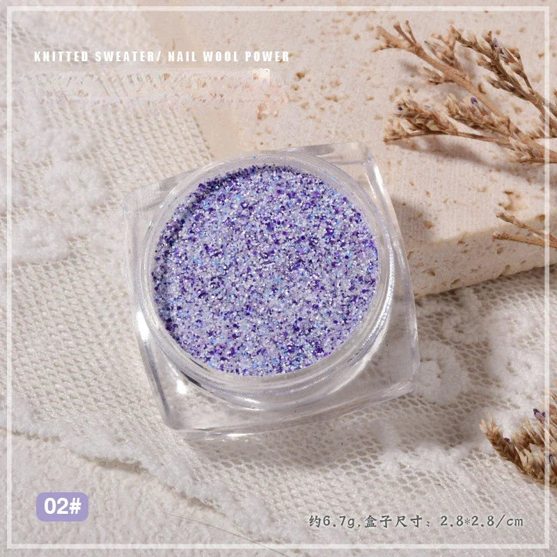 Sugar Sand Nail Powder - Multi Color