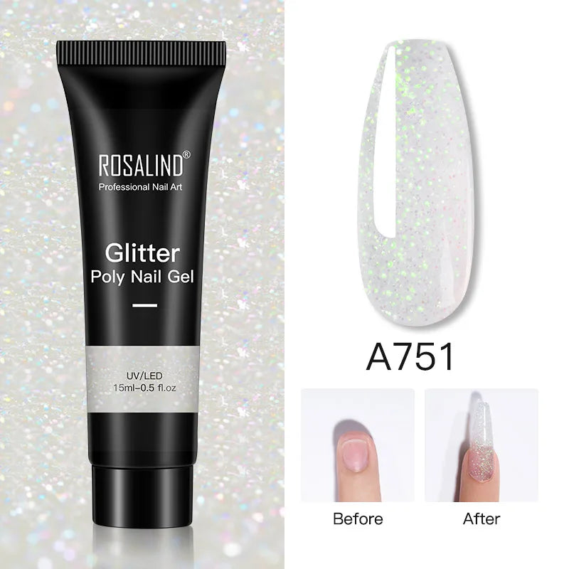 ROSALIND Poly Nail Gel – 30ML - Builder Gel