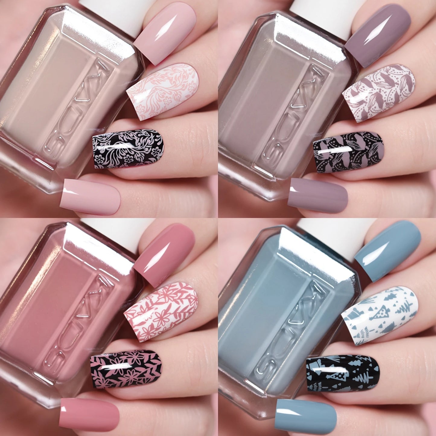 Nail Stamping Polish – Gold, Silver & Color Varnishes