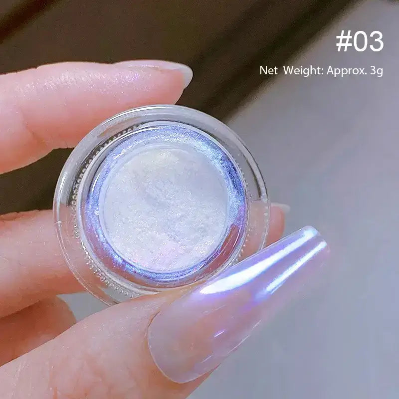 Nail Mirror Glitter Powder Metallic