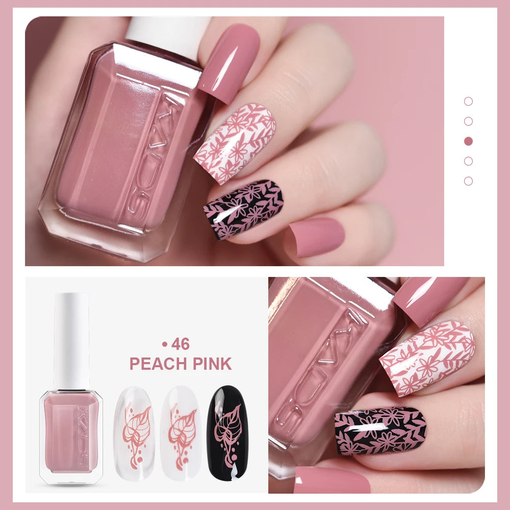 Nail Stamping Polish – Gold, Silver & Color Varnishes