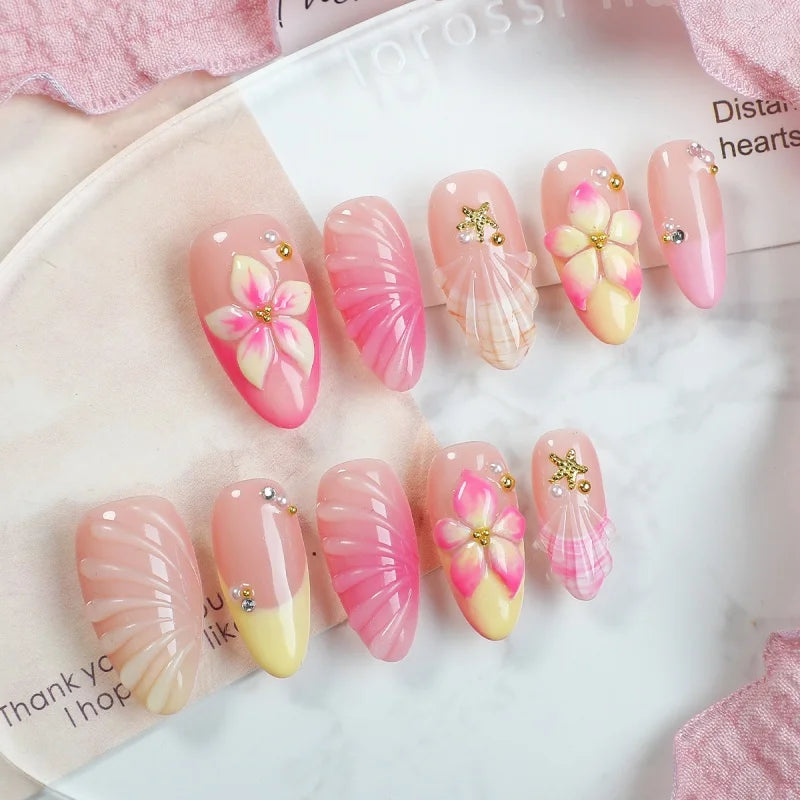 Long Almond Nails – Elegant Press On Nails