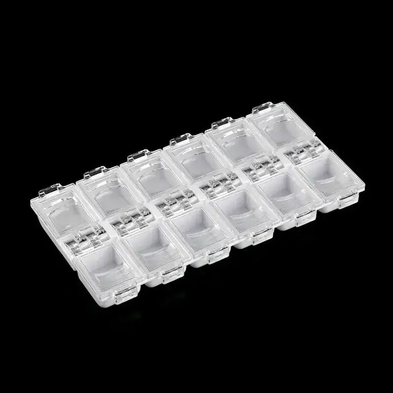 Nail Art Storage Box Individual Sealed Containers