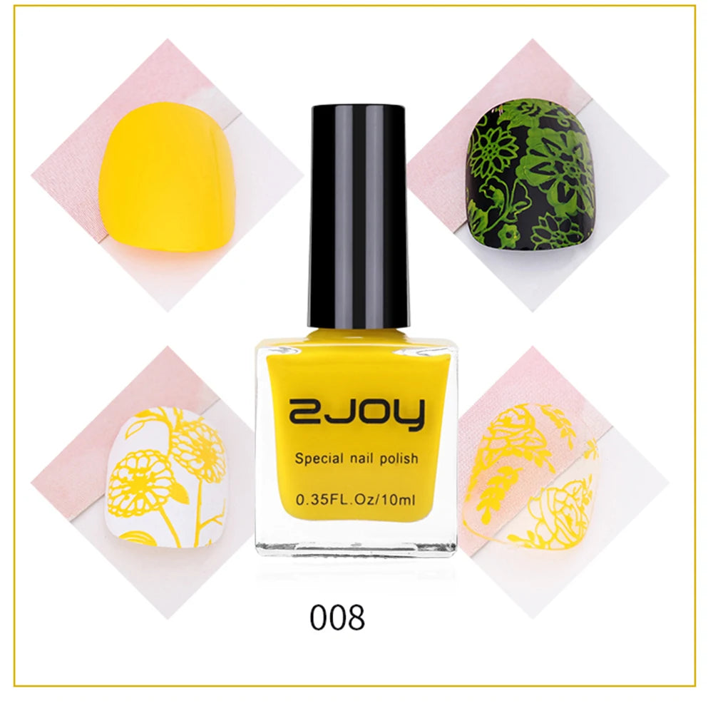 26 Colors Nail Stamping Polish – 10ml Printing Gel Lacquer