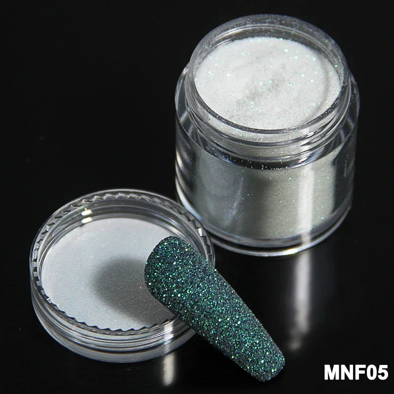 Neon Sugar Nail Glitter – Colorful Candy Coat Powder