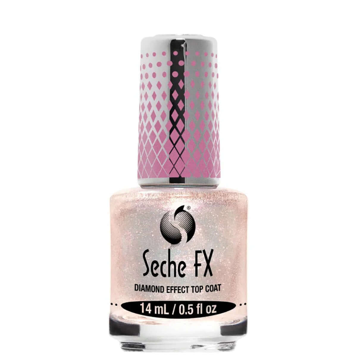 Seche FX Diamond Effect Top Coat, .5 oz – Sparkling Nail Finish & Protection