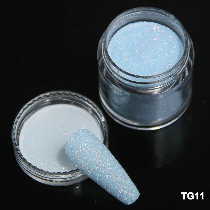 Neon Sugar Nail Glitter – Colorful Candy Coat Powder