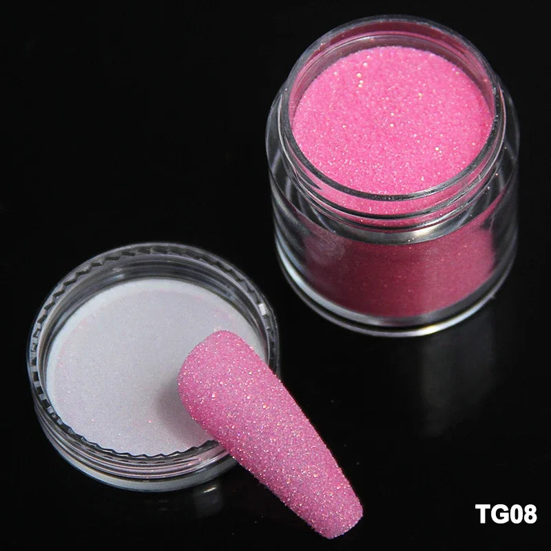 Neon Sugar Nail Glitter – Colorful Candy Coat Powder
