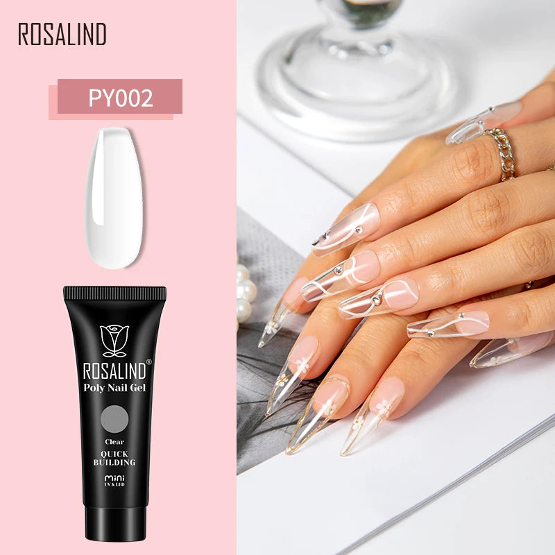 ROSALIND Poly Nail Gel – 30ML - Builder Gel