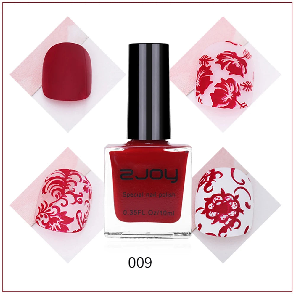 26 Colors Nail Stamping Polish – 10ml Printing Gel Lacquer