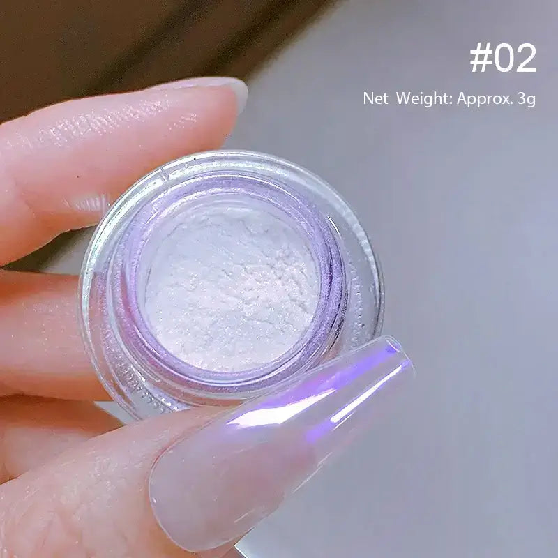 Nail Mirror Glitter Powder Metallic