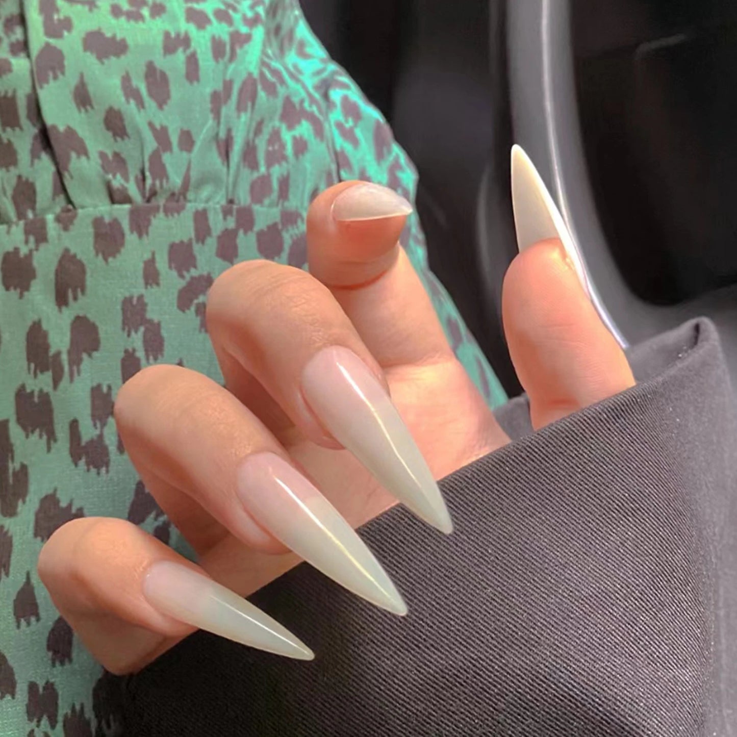Halloween Press On Nails – Spooky Long Fake Nail Set