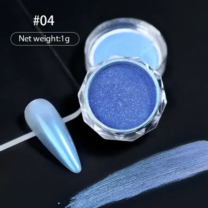 Nail Mirror Glitter Powder Metallic