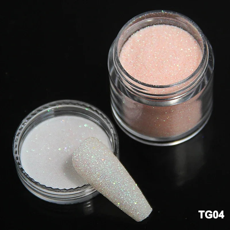 Neon Sugar Nail Glitter – Colorful Candy Coat Powder