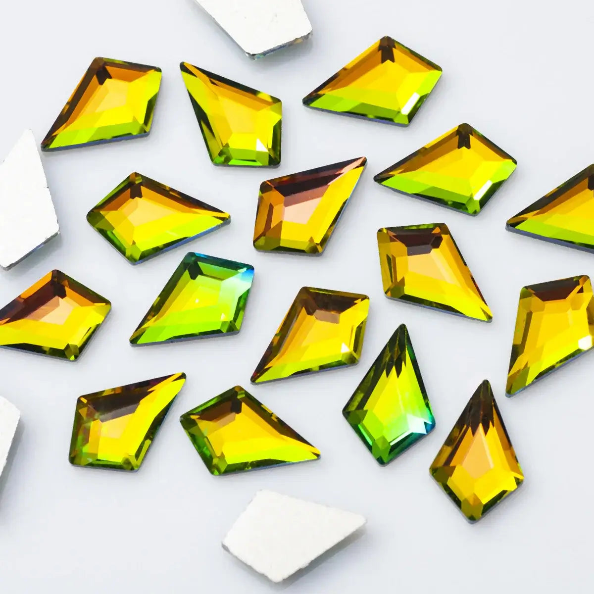 Arrow Shape Nail Art Rhinestones - Colorful 3D Gems
