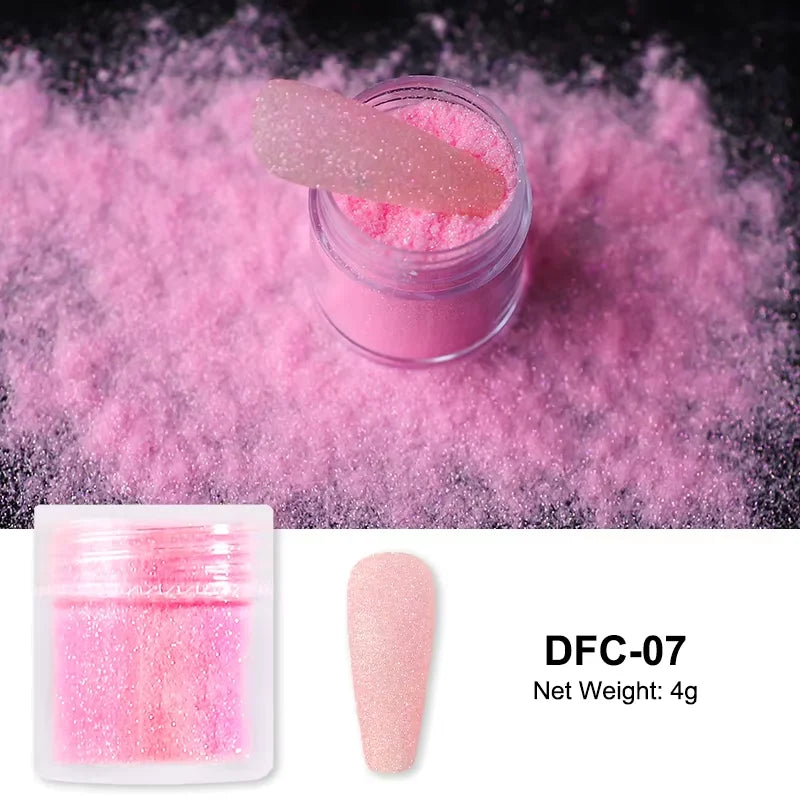 Neon Sugar Nail Glitter – Colorful Candy Coat Powder