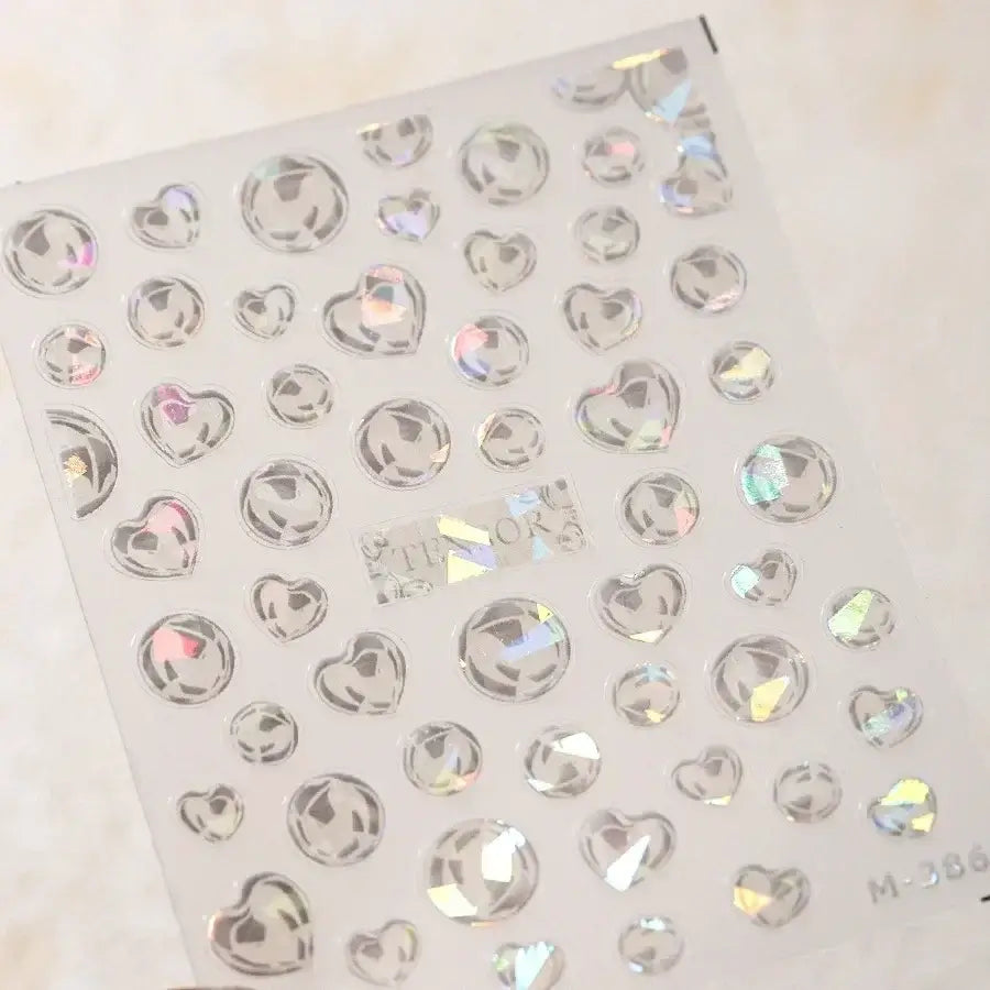 Cute Dolphin & Goldfish Jelly Nail Stickers