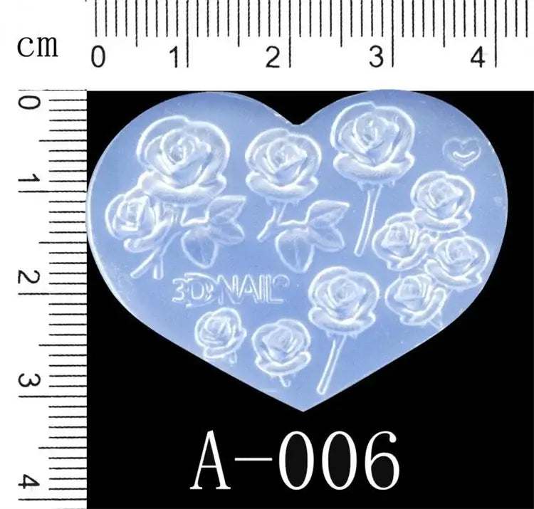 3D Silicone Nail Mold – DIY Manicure & Nail Art Tools