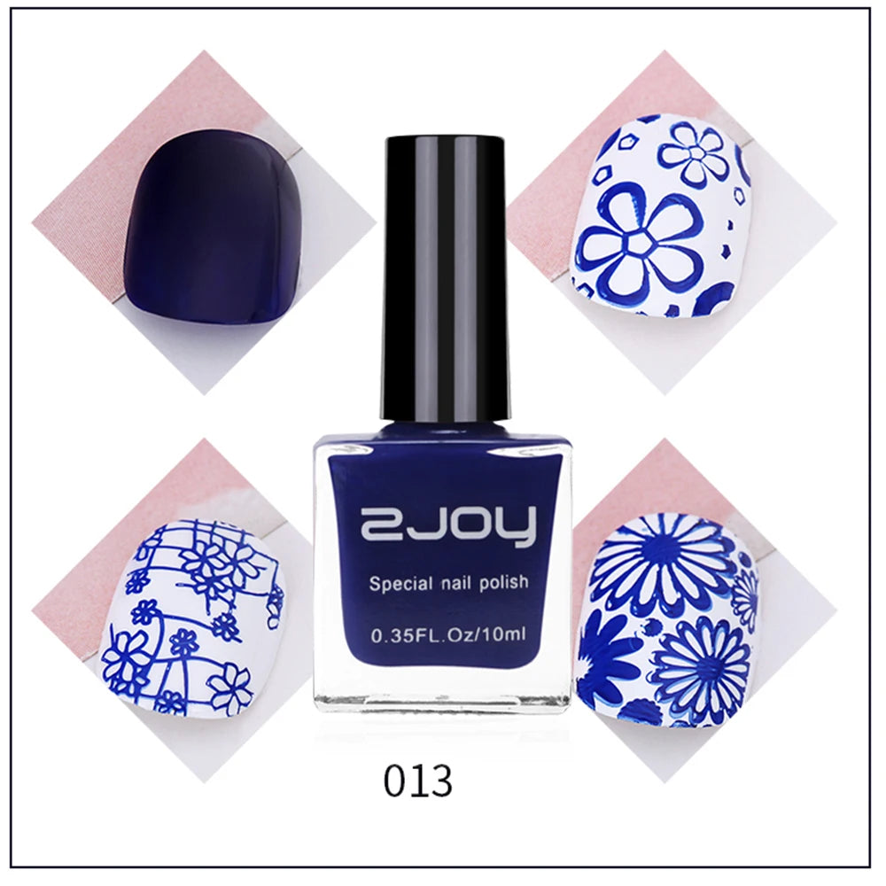 26 Colors Nail Stamping Polish – 10ml Printing Gel Lacquer