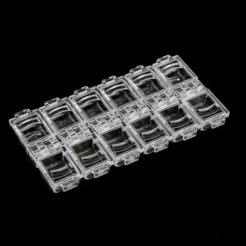 Nail Art Storage Box Individual Sealed Containers