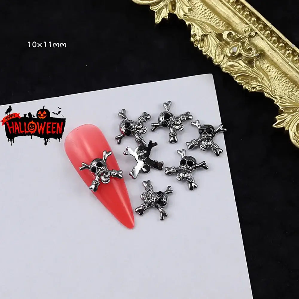 Halloween Punk Nail Charms