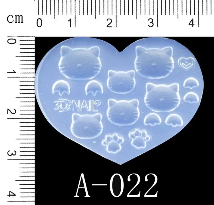 3D Silicone Nail Mold – DIY Manicure & Nail Art Tools