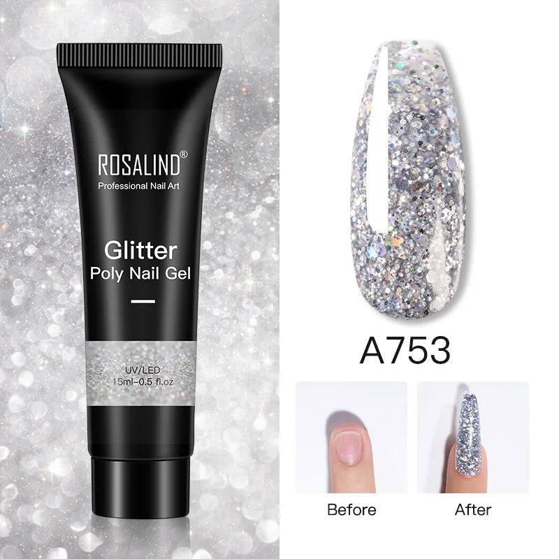 ROSALIND Poly Nail Gel – 30ML - Builder Gel