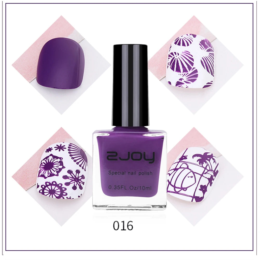 26 Colors Nail Stamping Polish – 10ml Printing Gel Lacquer
