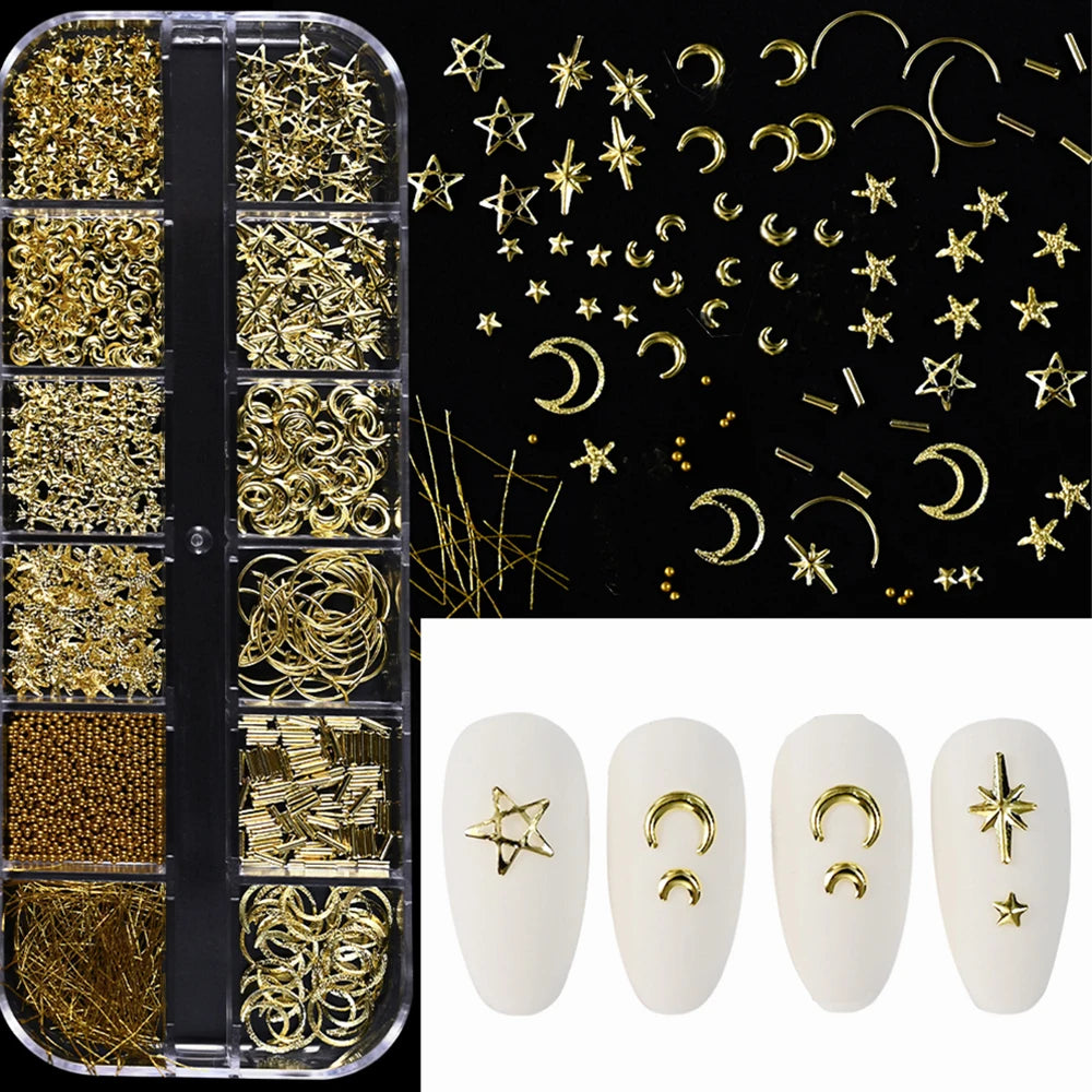 Flatback Round Caviar Balls for 3D Nail Art Decorations