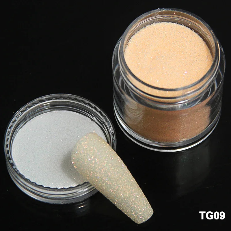 Neon Sugar Nail Glitter – Colorful Candy Coat Powder