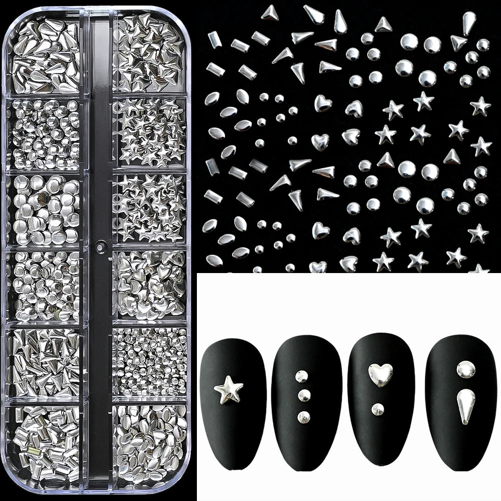 Flatback Round Caviar Balls for 3D Nail Art Decorations
