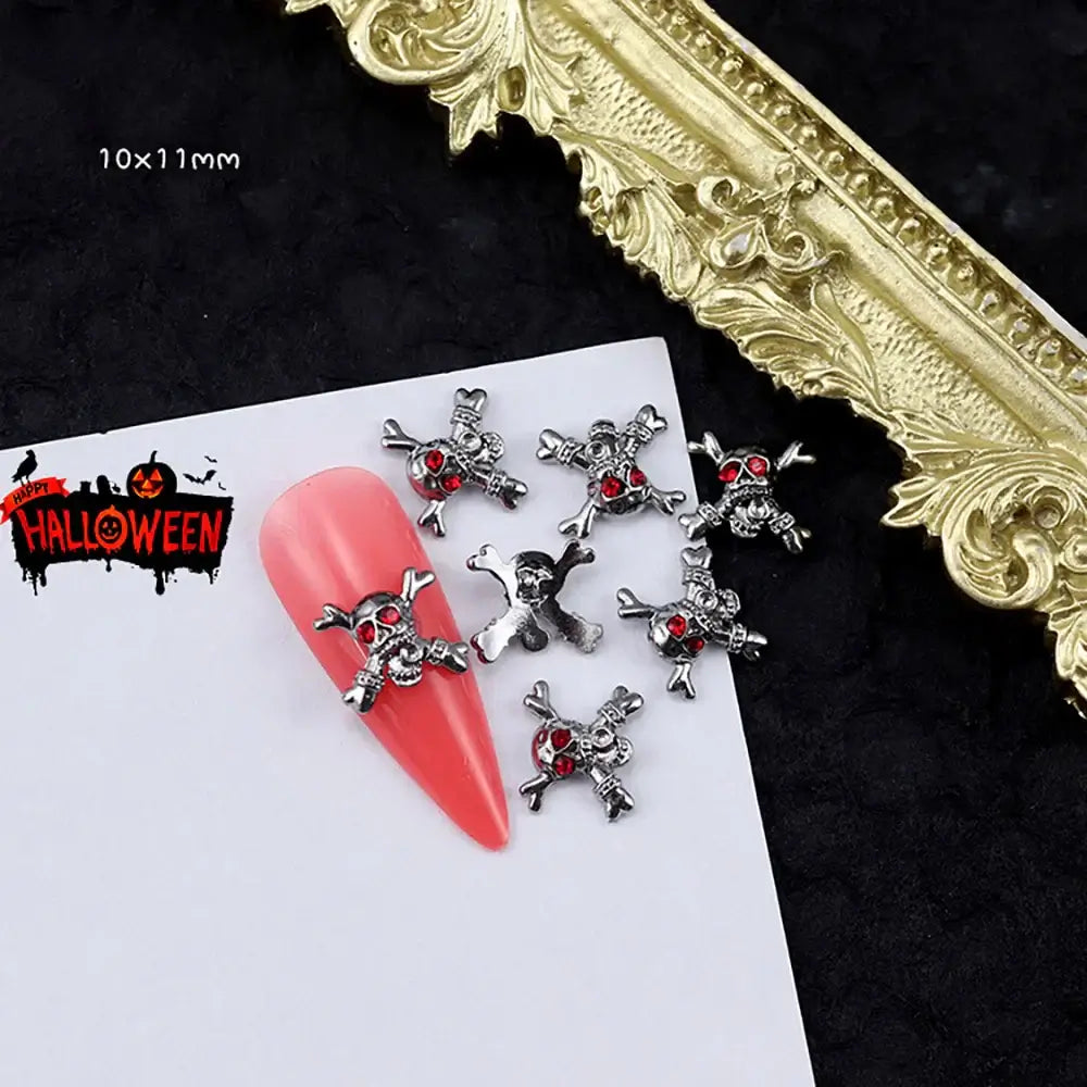 Halloween Punk Nail Charms