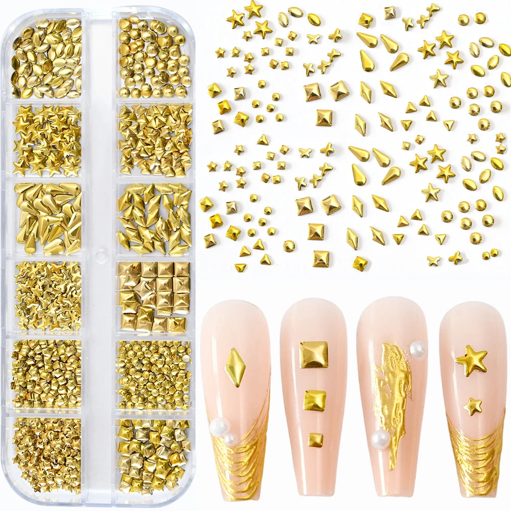Flatback Round Caviar Balls for 3D Nail Art Decorations