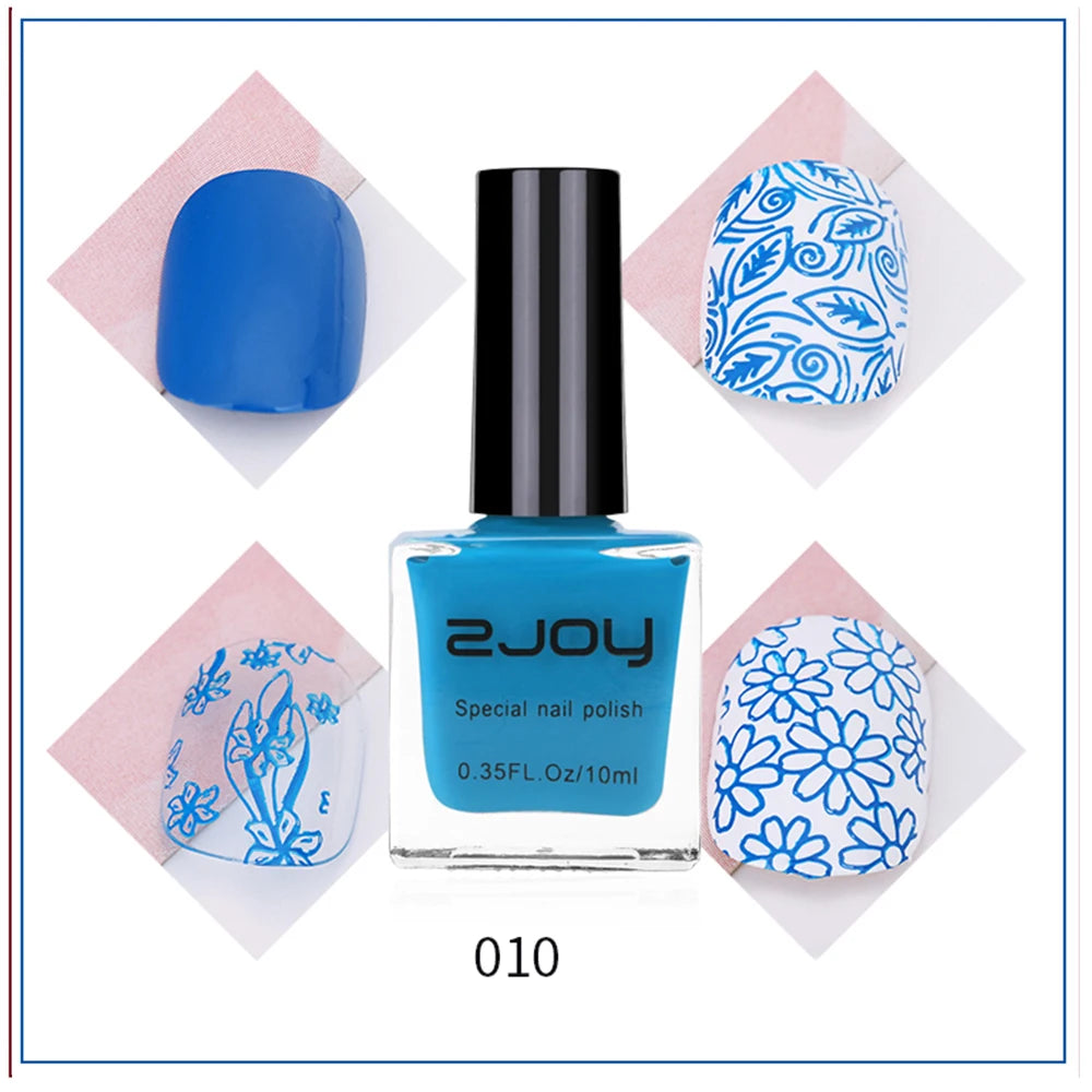 26 Colors Nail Stamping Polish – 10ml Printing Gel Lacquer