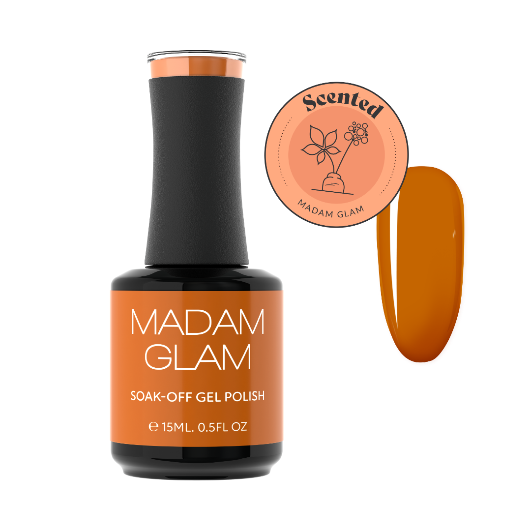MADAM GLAM - Sweet Chamomile - ORANGE GEL NAIL POLISH