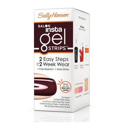 SALLY HANSEN Pro Salon Insta-Gel Strips Manicure – Combo Kit Set
