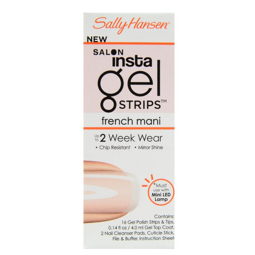 SALLY HANSEN Pro Salon Insta-Gel Strips Manicure – Combo Kit Set