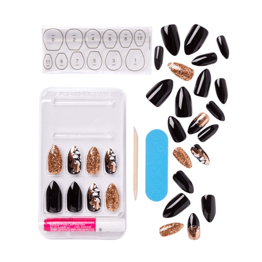 Pumpkin Halloween Press On Nails
