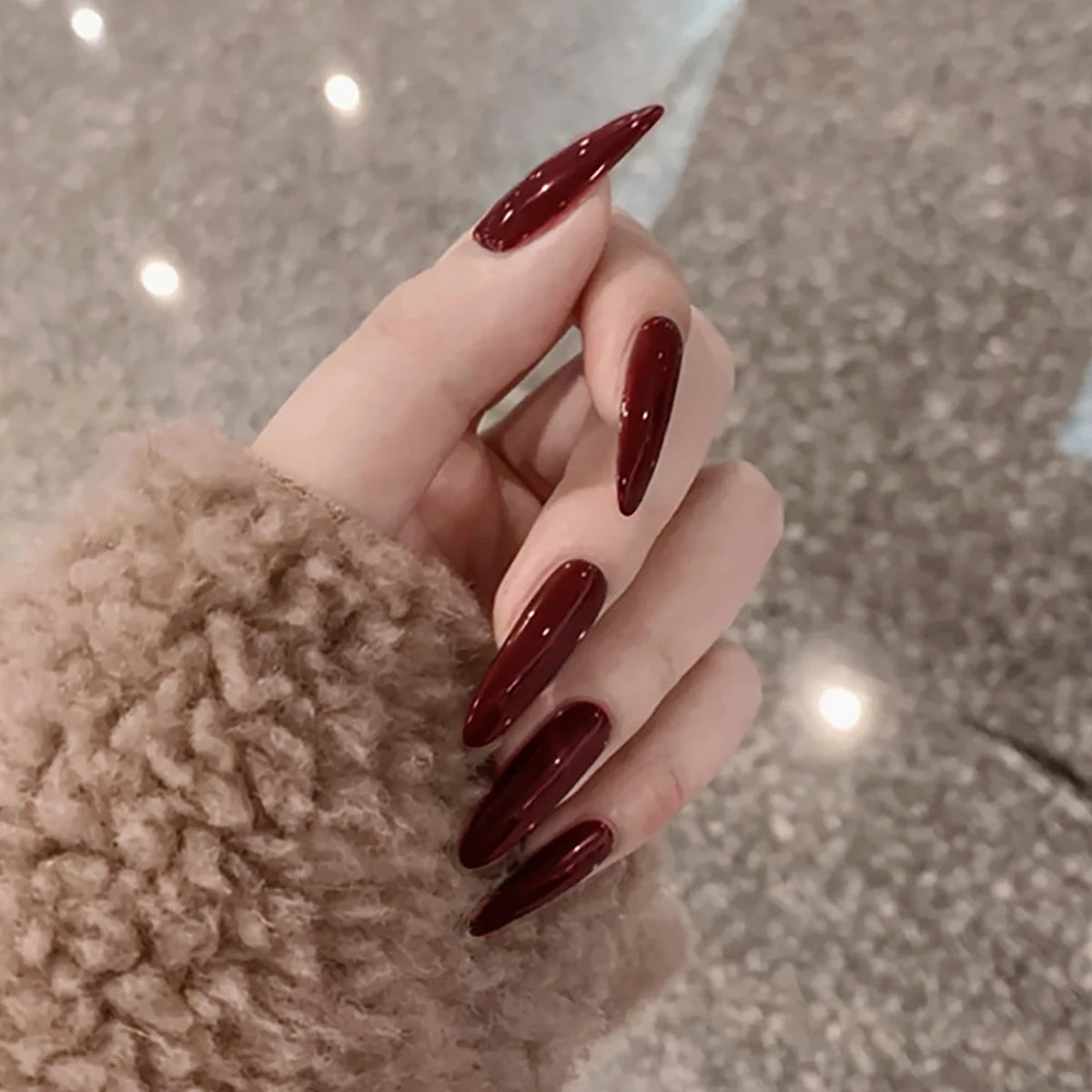 Halloween Press On Nails – Spooky Long Fake Nail Set