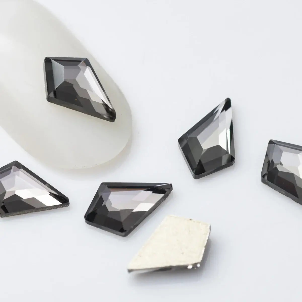 Arrow Shape Nail Art Rhinestones - Colorful 3D Gems