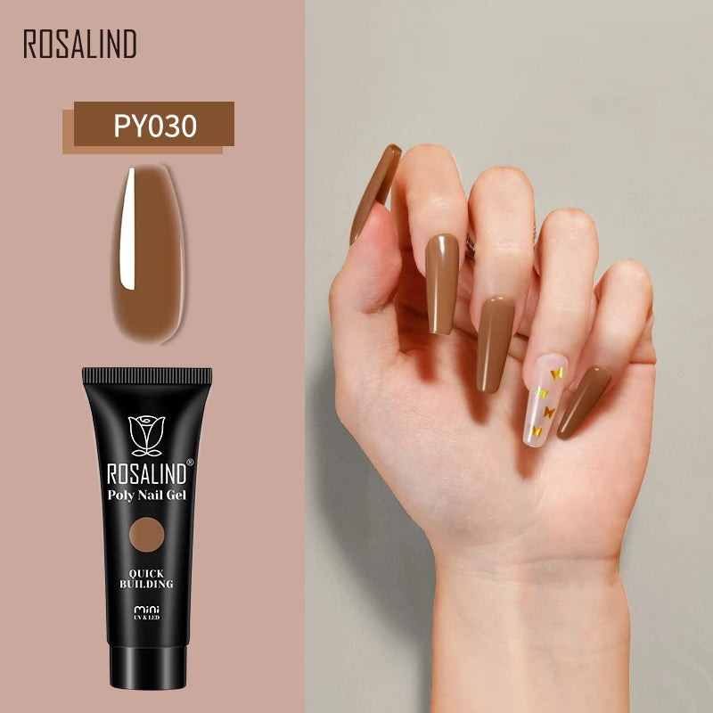 ROSALIND Poly Nail Gel – 30ML - Builder Gel
