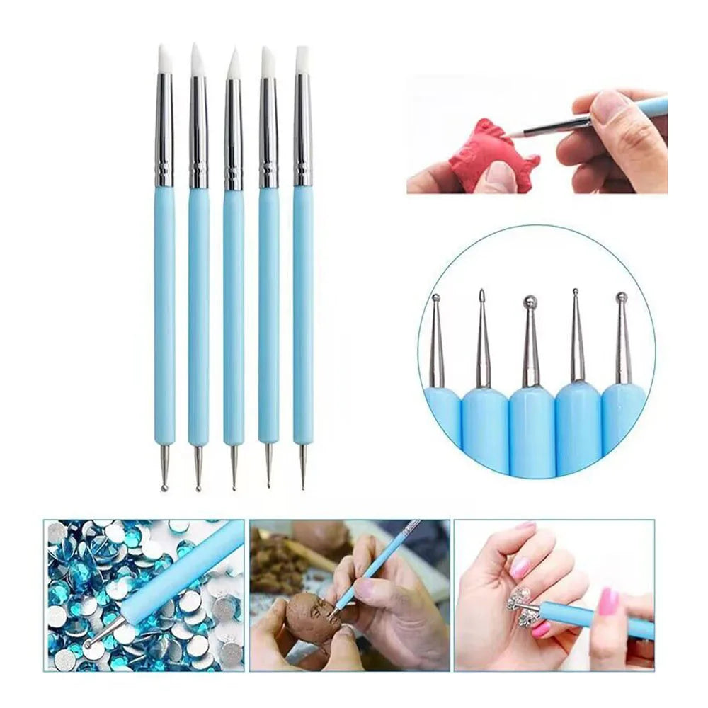Dotting Sculpting Pen – Double-Ended Nail Art Tool