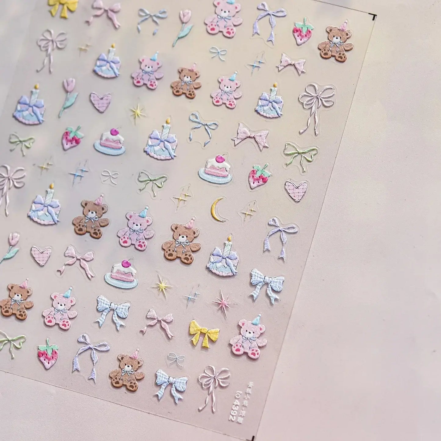 3D Beach Ocean Nail Art Stickers – Sea Life Decals
