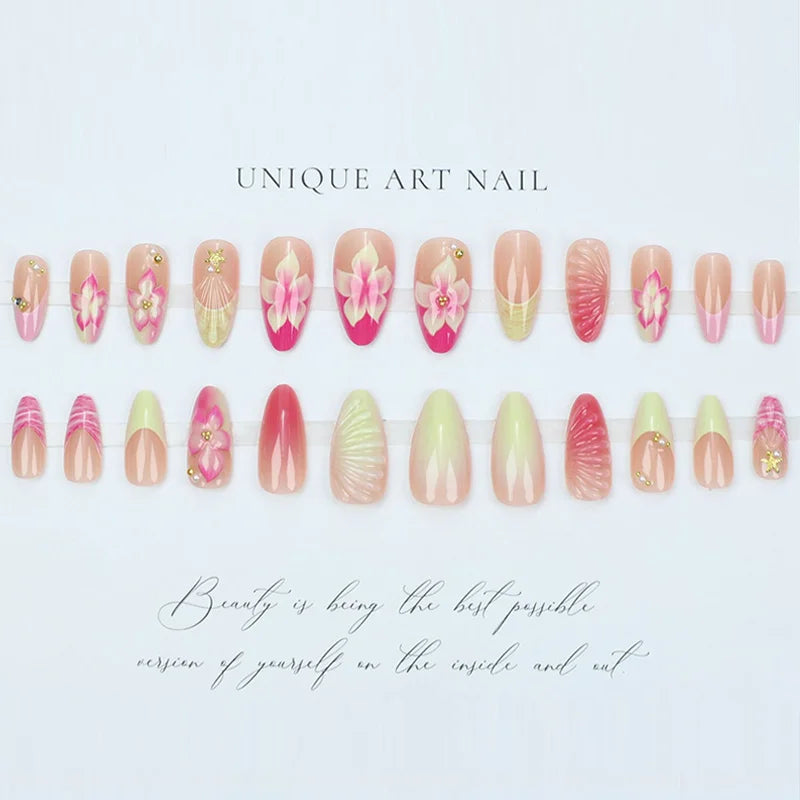 Long Almond Nails – Elegant Press On Nails