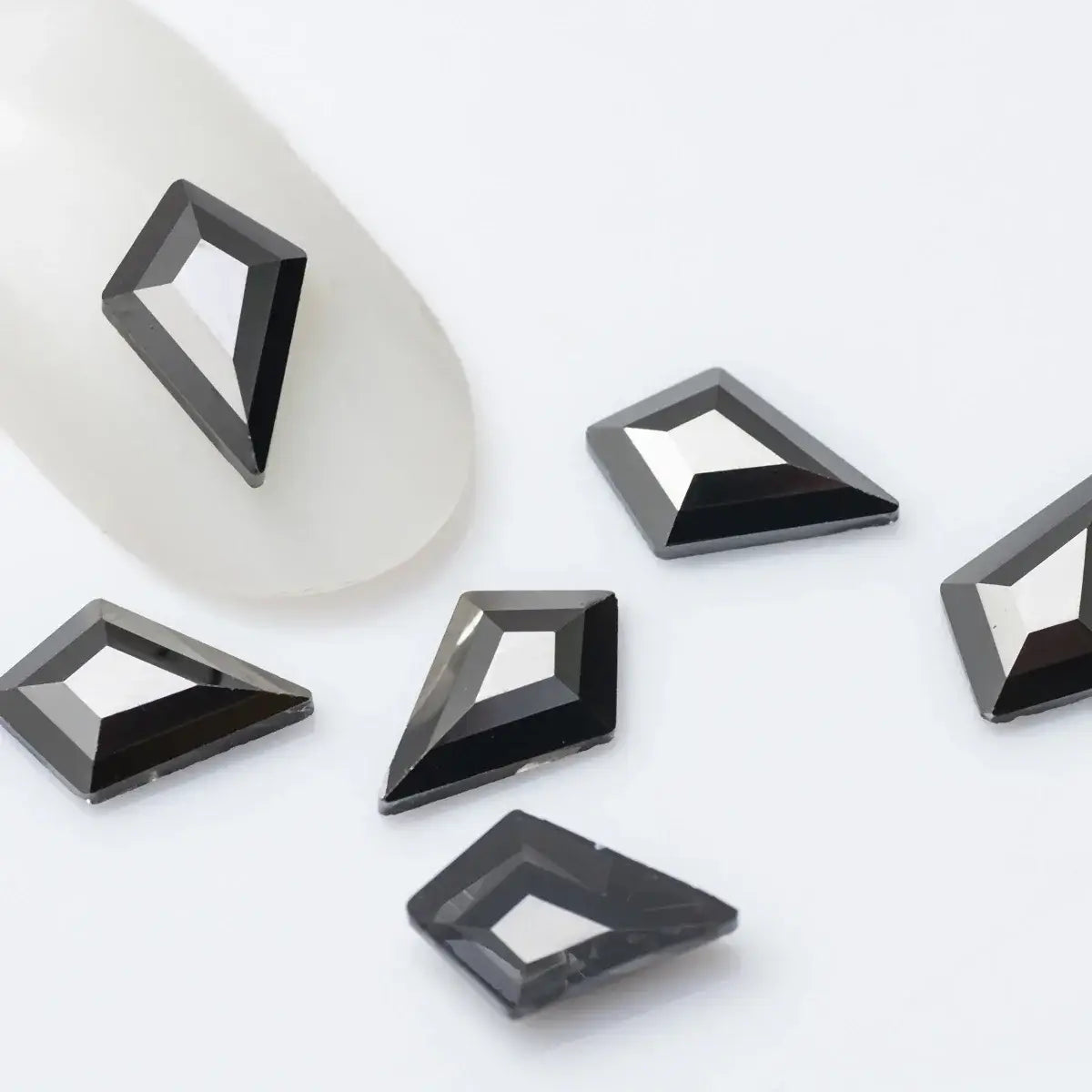 Arrow Shape Nail Art Rhinestones - Colorful 3D Gems