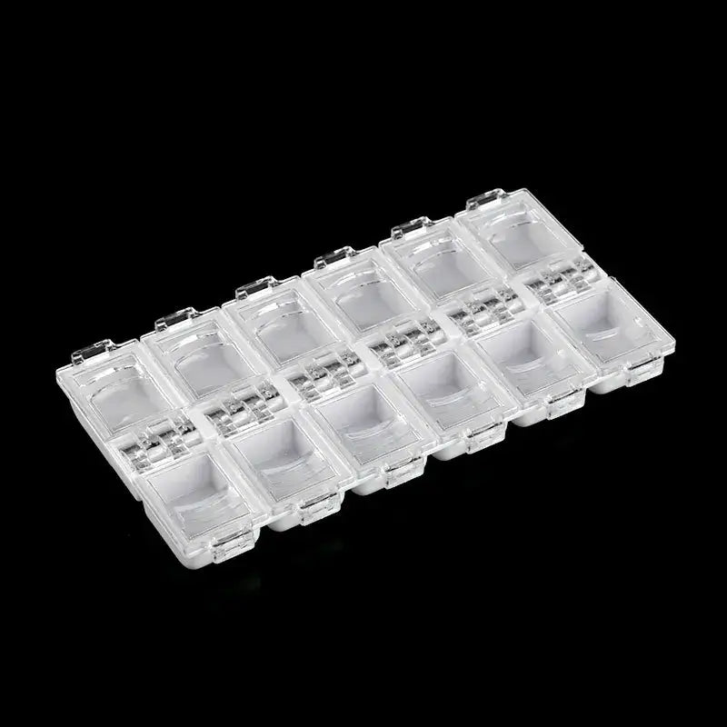 Nail Art Storage Box Individual Sealed Containers