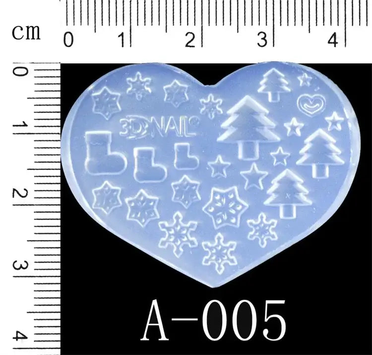3D Silicone Nail Mold – DIY Manicure & Nail Art Tools